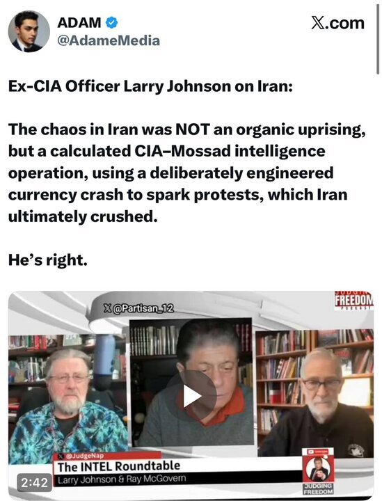 Unveiling docs. of US, Israel's involvement in Iran’s unrest