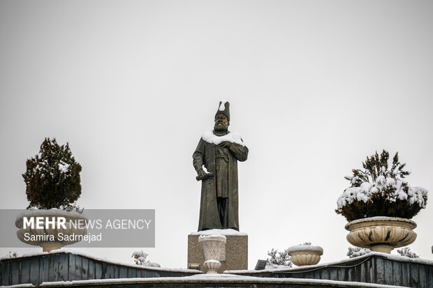 روز برفی تهران