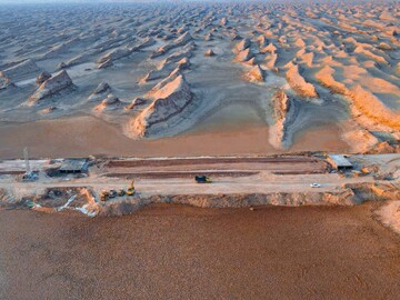 عبداللهی: پروژه محور شهداد -نهبندان ۷۵ درصد پیشرفت داشته است