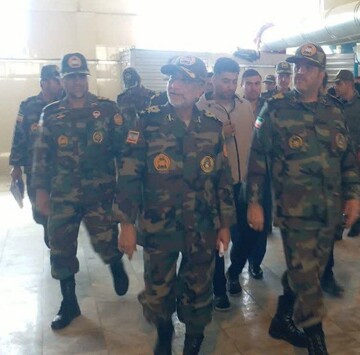 بازدید امیر سرتیپ چشک از  نوار مرزی غرب کشور