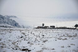 جلوه های زیبایی از بارش برف در محور اسالم- خلخال