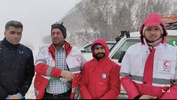 ۲۷۰ سرنشین خودرو در محور تاراز امدادرسانی شدند