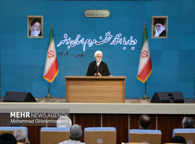 سفر رئیس قوه قضاییه به استان بوشهر 37