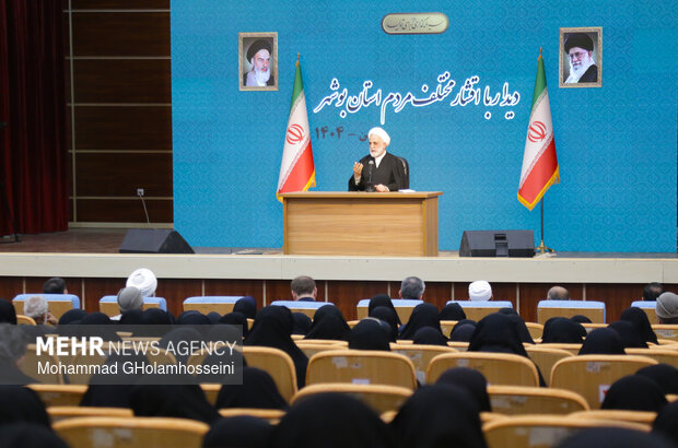 سفر رئیس قوه قضاییه به استان بوشهر 34