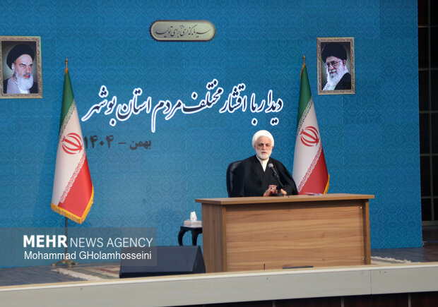 سفر رئیس قوه قضاییه به استان بوشهر 31