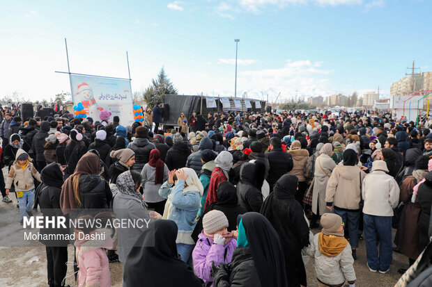 Erdebil'de kar festivali