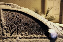 شب برفی زاهدان