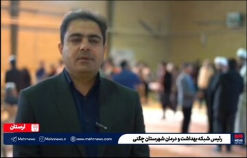 روایت رئیس شبکه بهداشت چگنی از برپایی بیمارستان صحرایی