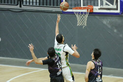 بسکتبال شهرداری گرگان از سد رعد پدافند هوایی اصفهان گذشت