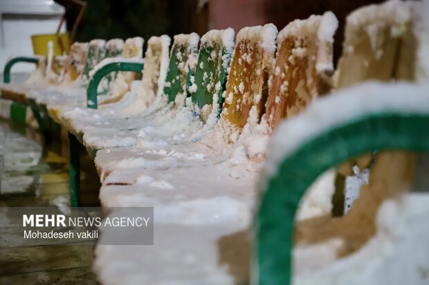 شب برفی زاهدان