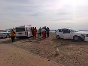 محبان: امدادگران خراسان شمالی جان ۱۰ مصدوم واژگونی خودرو را نجات دادند