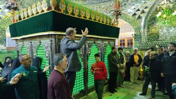 ویژه برنامه سالروز ولادت با سعادت امام حسین (ع) در آستانه اشرفیه 