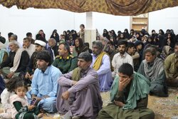 یادواره شهدای روستای حسین‌آباد لدی شهرستان دلگان برگزار شد