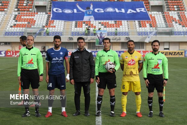 لیگ برتر فوتبال ایران گل گهر سیرجان و فجرشهید سپاسی