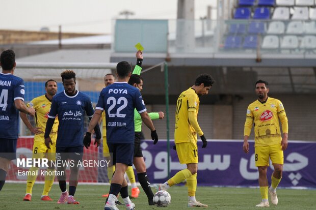 لیگ برتر فوتبال ایران گل گهر سیرجان و فجرشهید سپاسی