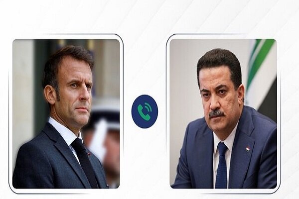 گفتگوی تلفنی «ماکرون» و «السودانی» درباره تحولات منطقه