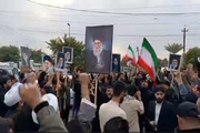 وێنەی ڕێبەری ئێران لە شەقامەکانی عێراق