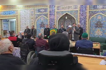 دیدار سفیران آستانِ رضا(ع) با ایثارگرانی از مکتب حضرت عباس(ع)