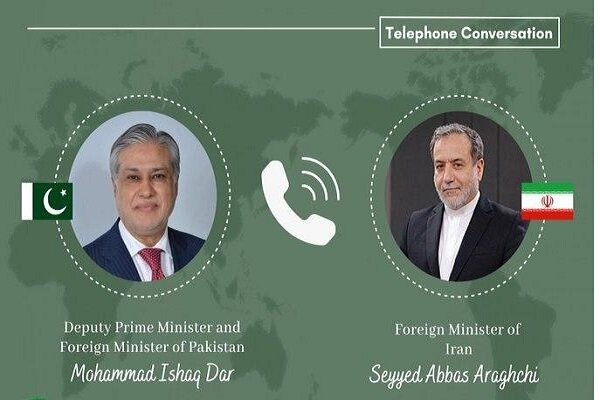 عراقجي یتصل بنظيره الباكستاني