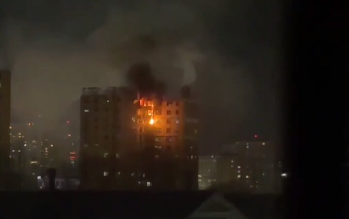 انفجار یک برج بلندمرتبه در نیویورک