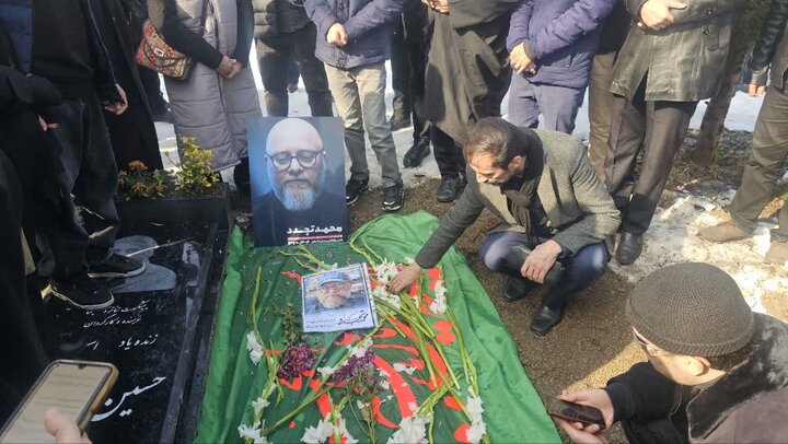 پیکر «محمد تجدد» در خاک آرام گرفت پیکر «محمد تجدد» در خاک آرام گرفت