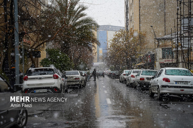 برف و باران در راه است
