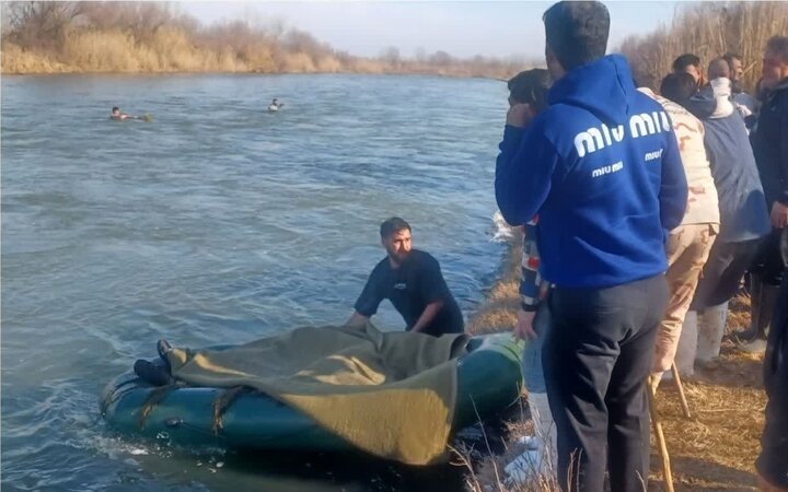 پیکر ماهیگیر ۳۳ ساله در رودخانه ارس پیدا شد