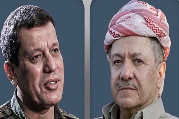 رایزنی بارزانی با فرمانده شبه نظامیان قسد