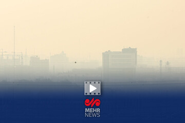 وضعیت قرمز آلودگی هوا در مناطق مختلف تهران