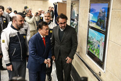 Philippine Photo Exhibition opened at Holy Mary Metro Station