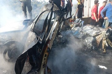 جنوبی لبنان میں اسرائیلی ڈرون حملہ، شہر صور میں گاڑی کو نشانہ بنایا گیا