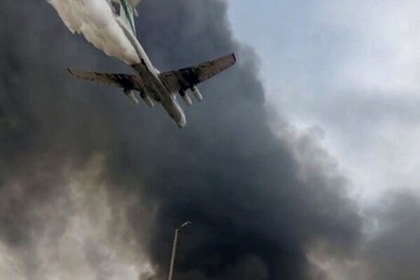 روایت خلبان هواپیما درباره خاموش‌کردن آتش بندر رجایی در مهدیه معلی