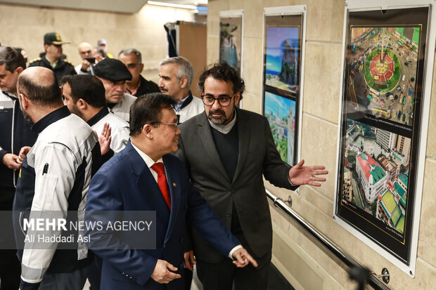 Philippine Photo Exhibition opened at Holy Mary Metro Station
