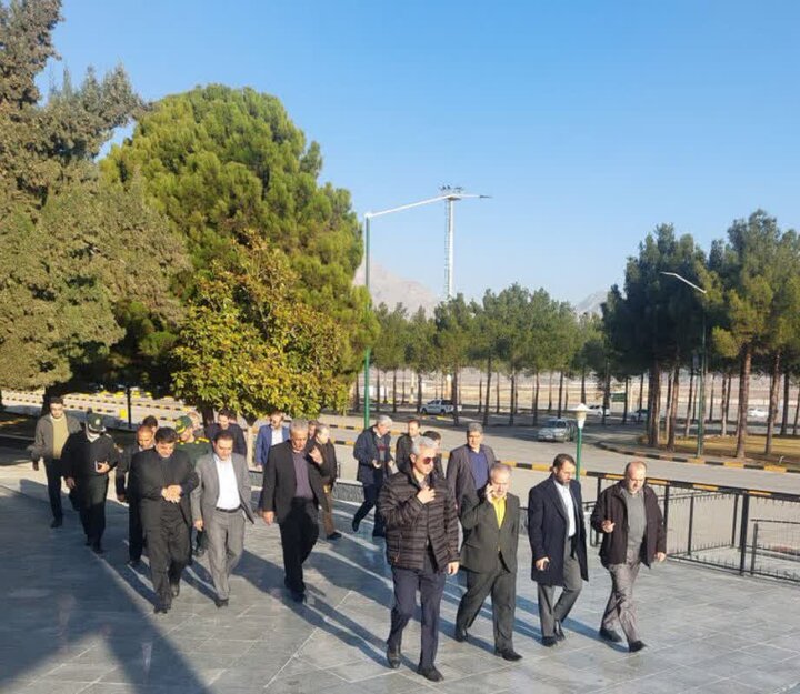 بازدید مدیرکل امور مرزی وزارت کشور از فرودگاه شهدای خرم‌آباد