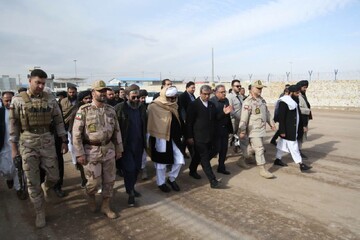 بازدید استاندار خراسان رضوی از زیرساخت‌های مرزی دوغارون