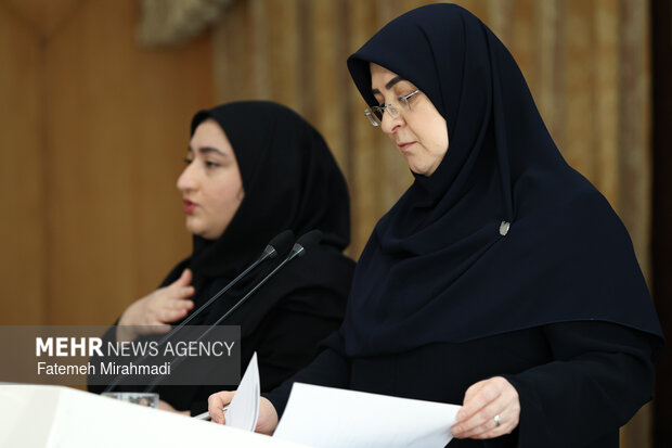 نشست خبری سخنگوی دولت