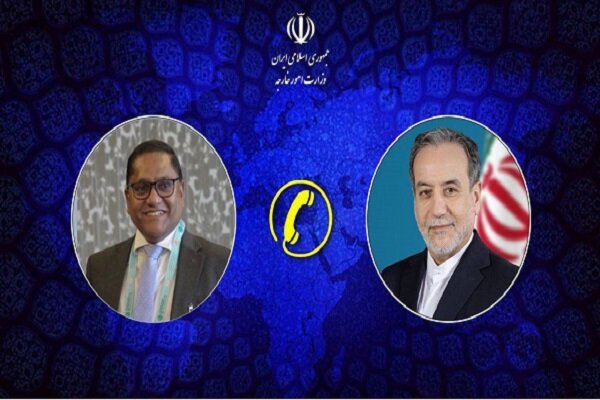 گفتگوی تلفنی وزرای خارجه ایران و سریلانکا در مورد تحولات منطقه‌ای