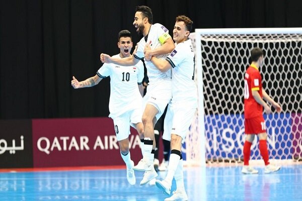 تیم ملی فوتسال عراق گام اول را محکم برداشت