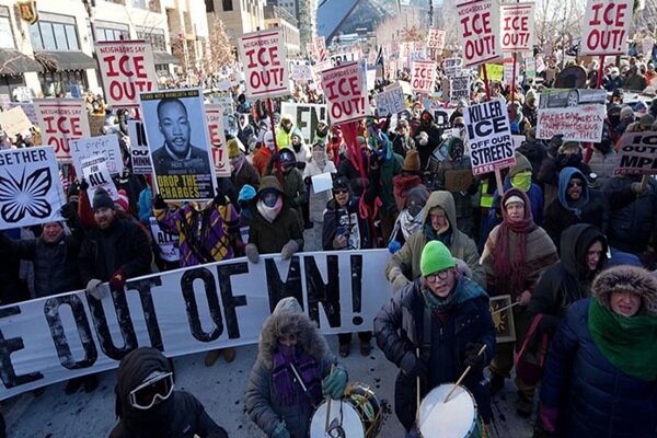 احتجاجات واسعة في مدن أميركية ضد سياسات ترامب والهجرة