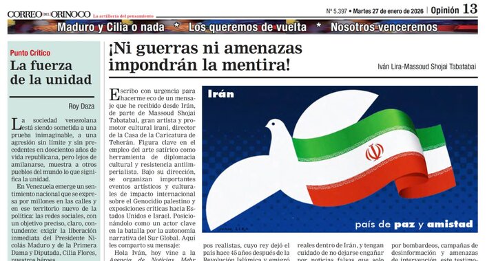 İranlı sanatçıdan dünyaya mesaj: "Ne savaşlar ne tehditler, yalanı dayatamayacak"