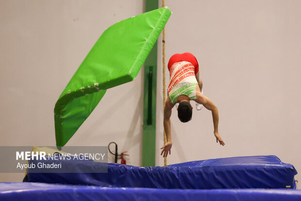 اردوی آماده سازی تیم ملی ترامپولین در جزیره کیش