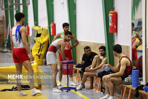 اردوی آماده سازی تیم ملی ترامپولین در جزیره کیش