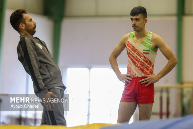 اردوی آماده سازی تیم ملی ترامپولین در جزیره کیش