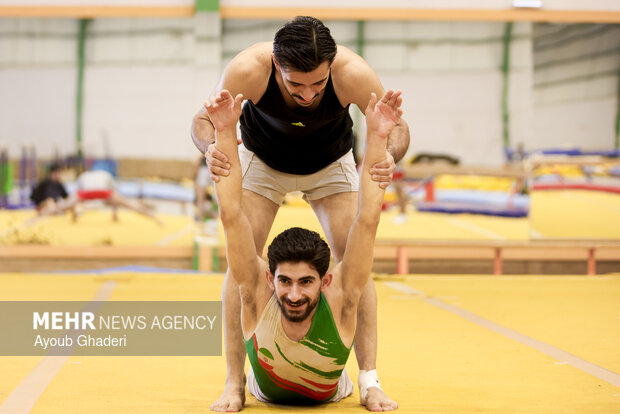 اردوی آماده سازی تیم ملی ترامپولین در جزیره کیش