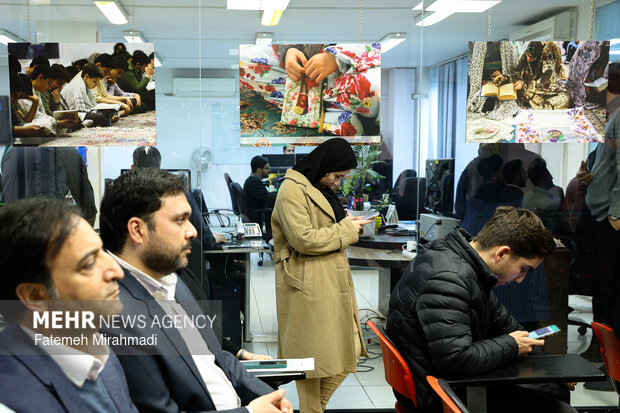 مراسم اختتامیه و نمایشگاه آثار برگزیده پویش نوراوی اعتکاف