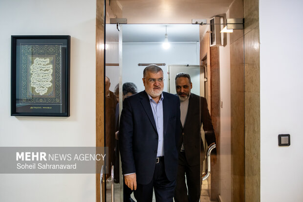 حضور استاندار تهران در گروه رسانه‌ای مهر