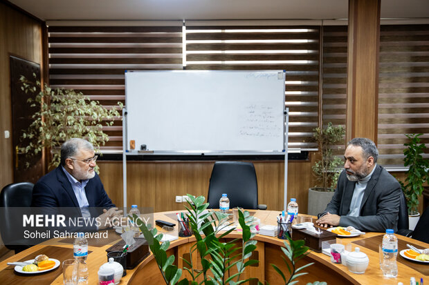 حضور استاندار تهران در گروه رسانه‌ای مهر