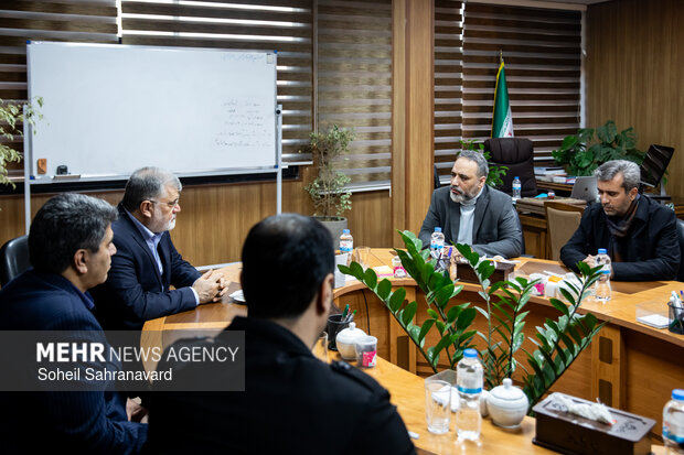 حضور استاندار تهران در گروه رسانه‌ای مهر