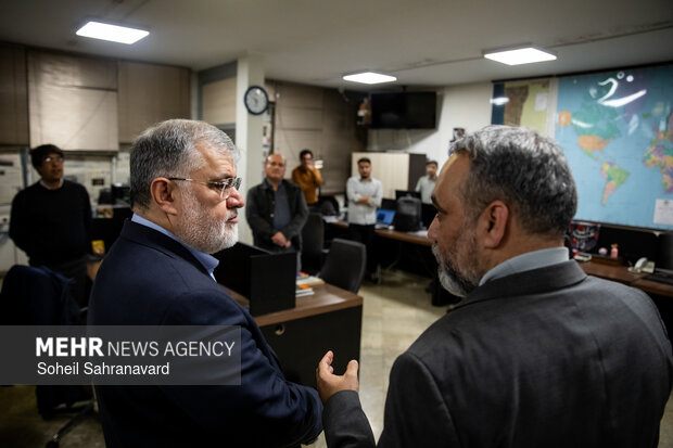 حضور استاندار تهران در گروه رسانه‌ای مهر