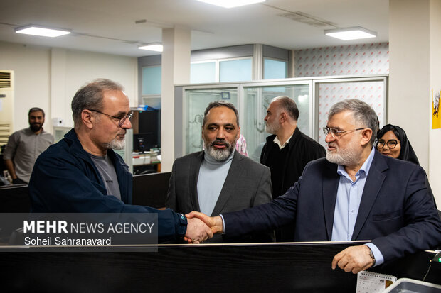 حضور استاندار تهران در گروه رسانه‌ای مهر